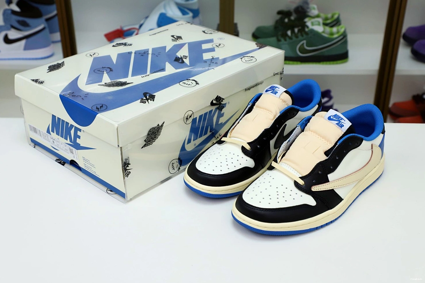 LOW AIR FRAGMENT DESIGN SCOTT JORDAN X 1 X TRAVIS 0919
